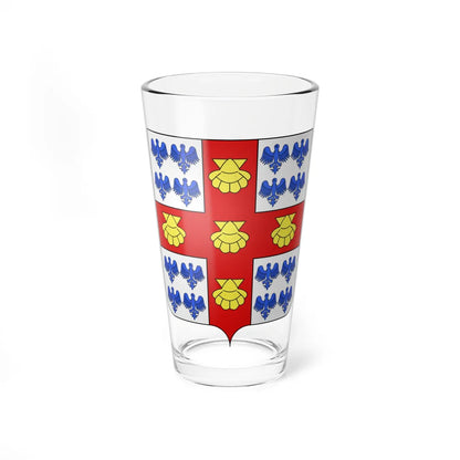 Blason ville ca Laval Québec (Canada) (Coat of Arms) Pint Glass 16oz 16oz - Go Mug Yourself