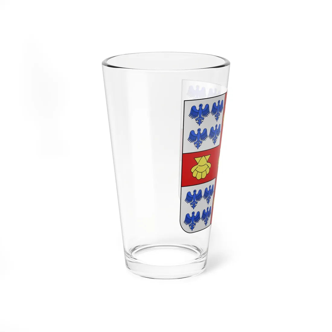 Blason ville ca Laval Québec (Canada) (Coat of Arms) Pint Glass 16oz - Go Mug Yourself