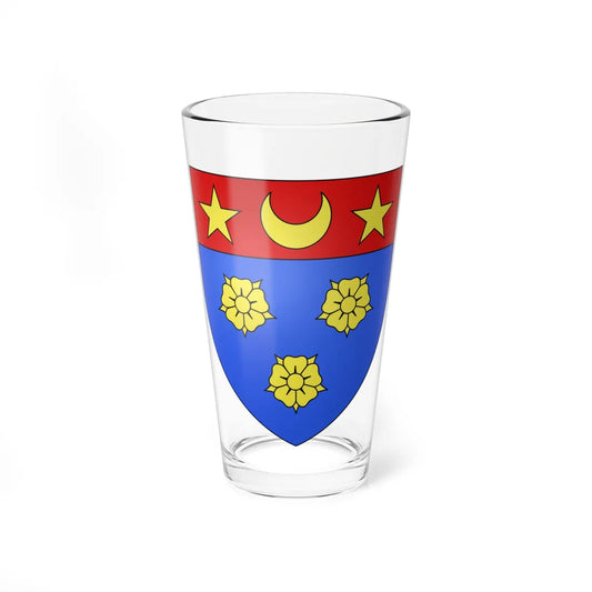 Blason ville ca Longueuil Québec (Canada) (Coat of Arms) Pint Glass 16oz 16oz - Go Mug Yourself