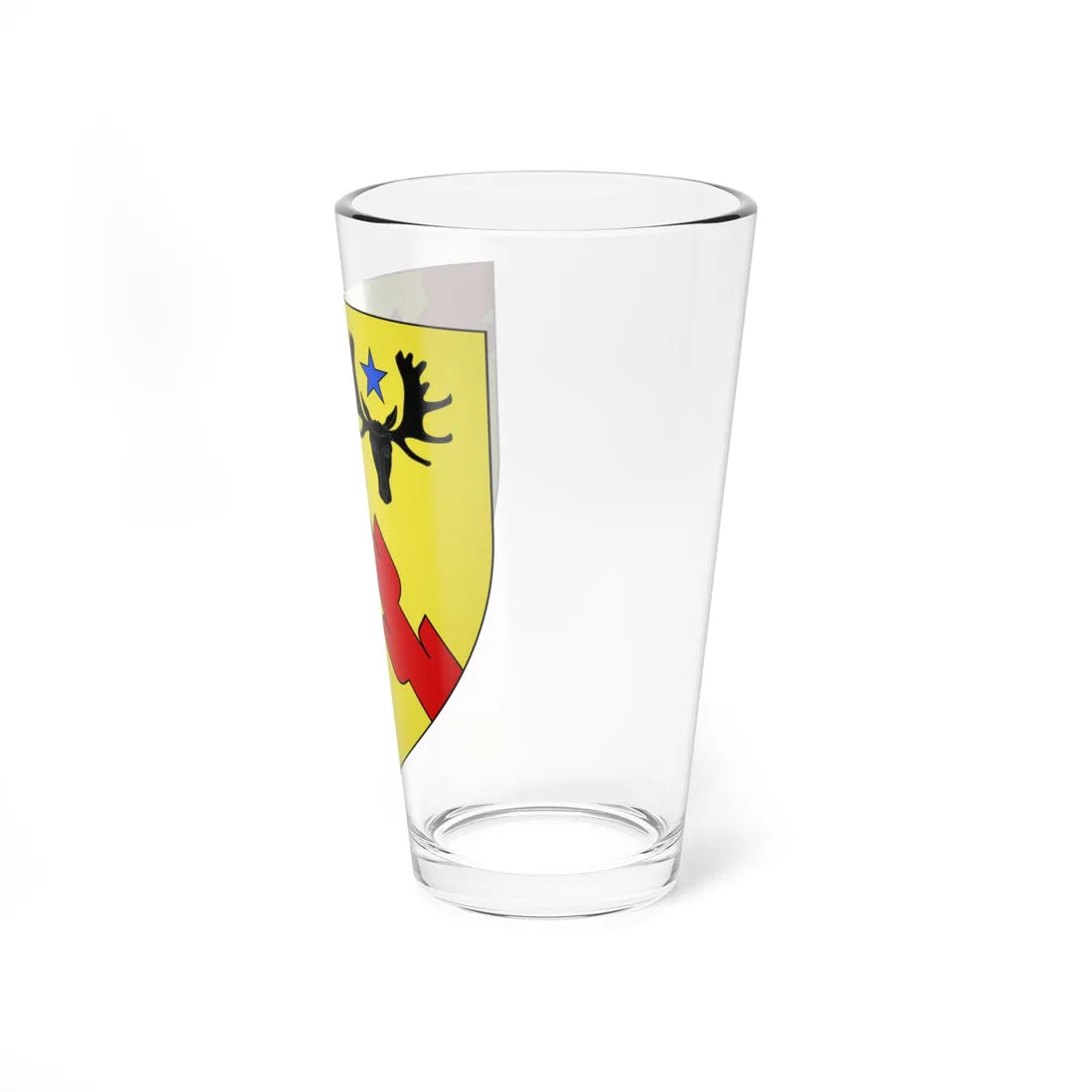 Blason ville ca Mont-Laurier Québec (Canada) (Coat of Arms) Pint Glass 16oz - Go Mug Yourself