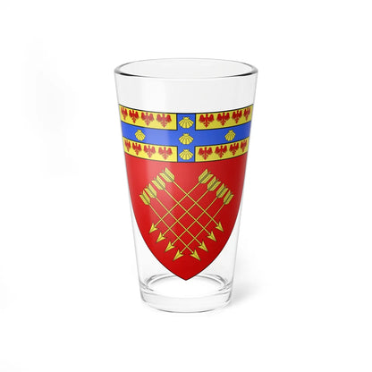 Blason ville ca Montebello Quebec (Canada) (Coat of Arms) Pint Glass 16oz 16oz - Go Mug Yourself