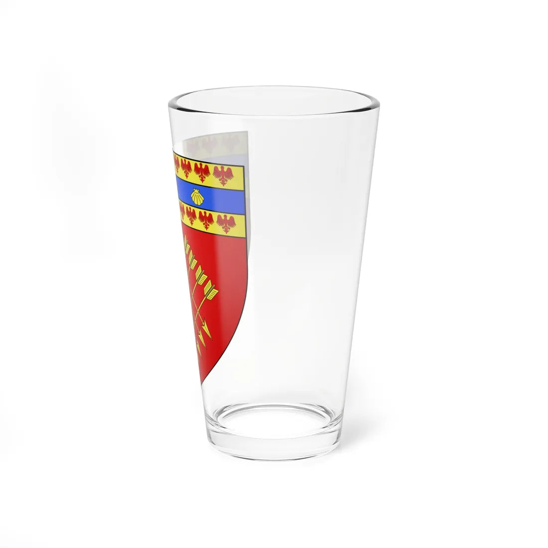 Blason ville ca Montebello Quebec (Canada) (Coat of Arms) Pint Glass 16oz - Go Mug Yourself