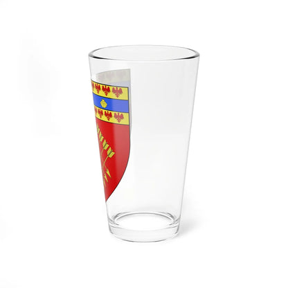Blason ville ca Montebello Quebec (Canada) (Coat of Arms) Pint Glass 16oz - Go Mug Yourself