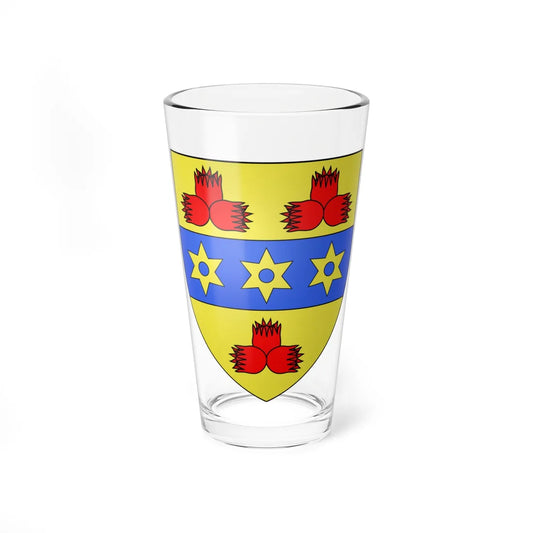 Blason ville ca Montmagny Québec (Canada) (Coat of Arms) Pint Glass 16oz 16oz - Go Mug Yourself