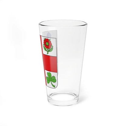 Blason ville ca Montreal Quebec (Canada) (Coat of Arms) Pint Glass 16oz - Go Mug Yourself