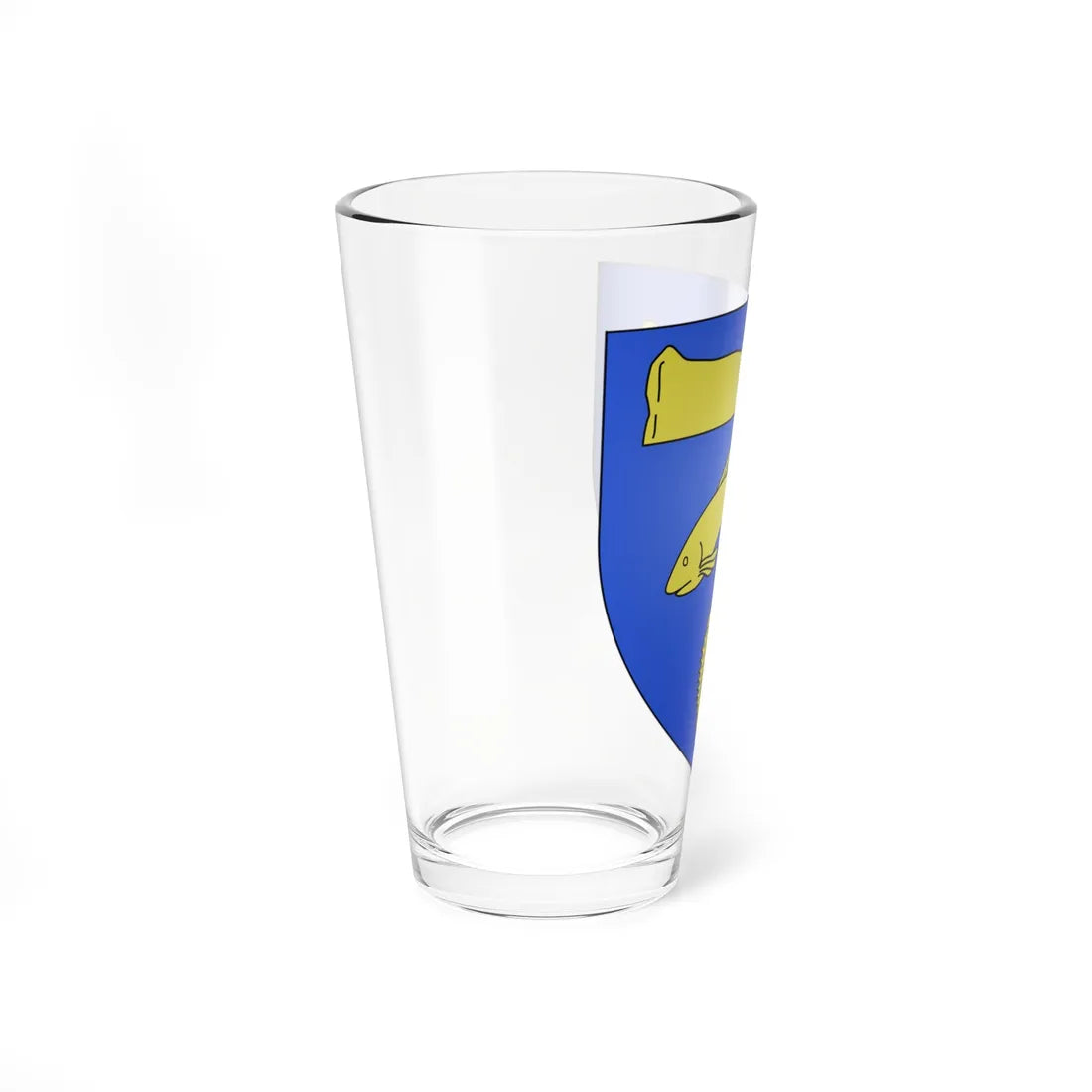 Blason ville ca Percé Québec (Canada) (Coat of Arms) Pint Glass 16oz - Go Mug Yourself