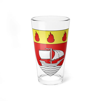 Blason ville ca Saint-Augustin Quebec (Canada) (Coat of Arms) Pint Glass 16oz 16oz - Go Mug Yourself