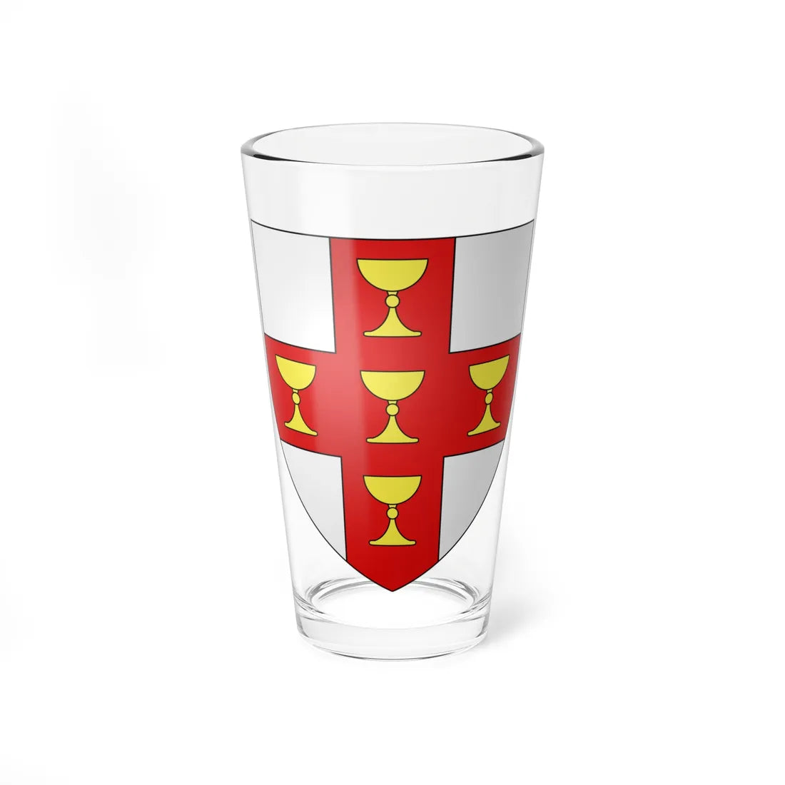 Blason ville ca Saint-Calixte Québec (Canada) (Coat of Arms) Pint Glass 16oz 16oz - Go Mug Yourself