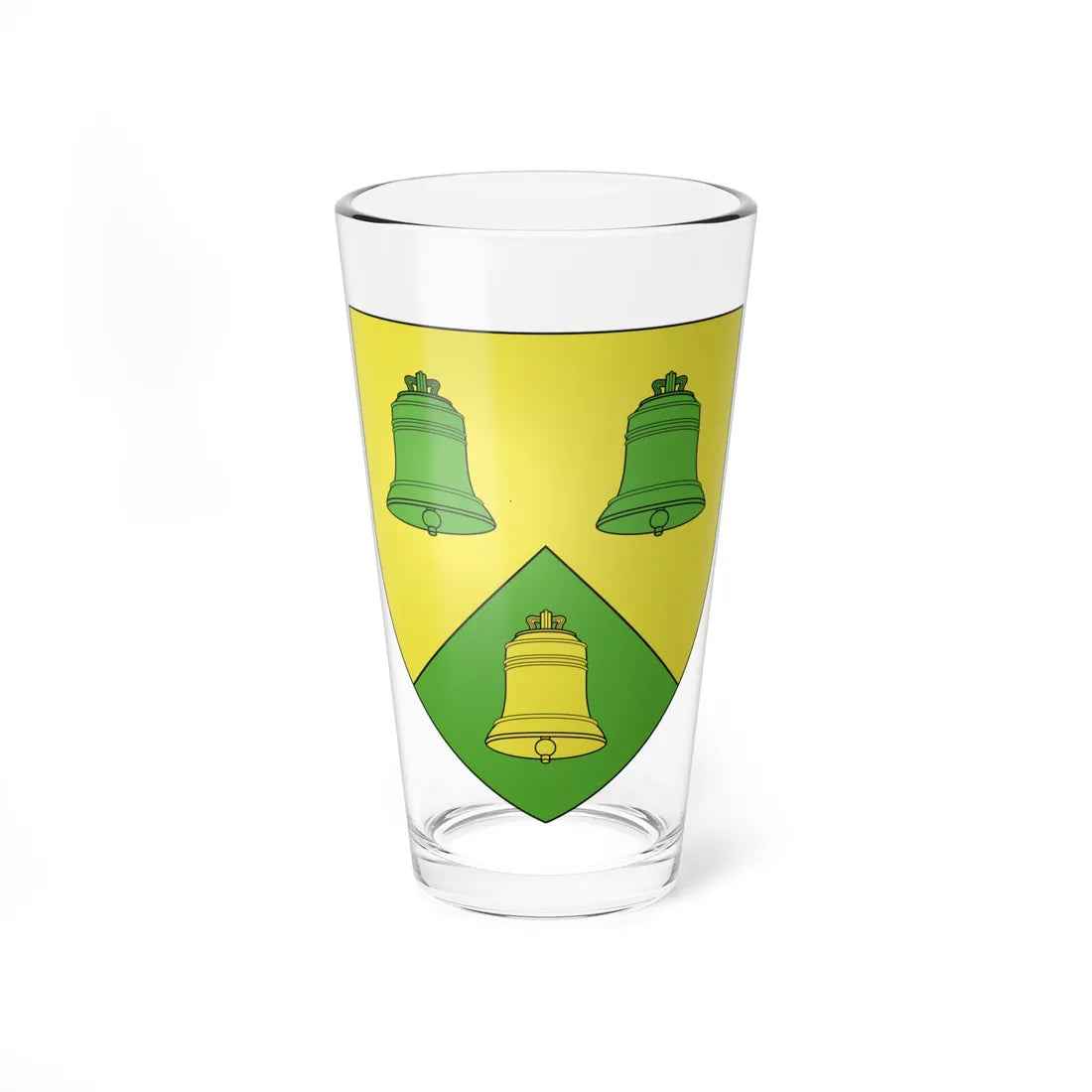 Blason ville ca Saint-Fabien-de-Panet Québec (Canada) (Coat of Arms) Pint Glass 16oz 16oz - Go Mug Yourself