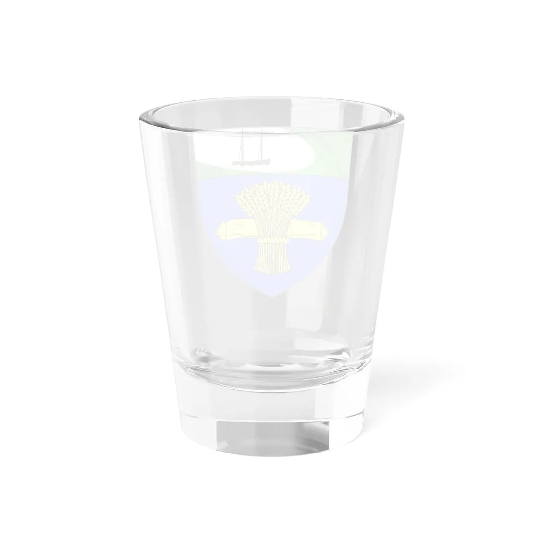 Blason ville ca Saint-fulgence Québec (Canada) (Coat of Arms) Shot Glass 1.5oz - Go Mug Yourself