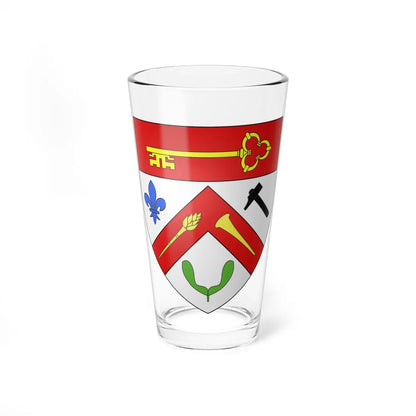 Blason ville ca Saint-Gédéon-de-Beauce Québec (Canada) (Coat of Arms) Pint Glass 16oz 16oz - Go Mug Yourself