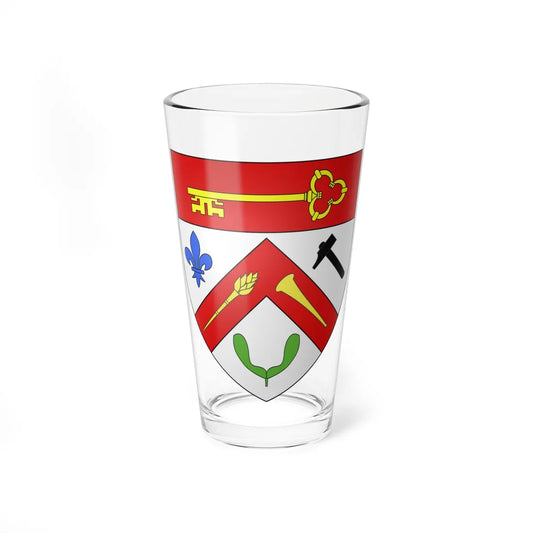 Blason ville ca Saint-Gédéon-de-Beauce Québec (Canada) (Coat of Arms) Pint Glass 16oz 16oz - Go Mug Yourself