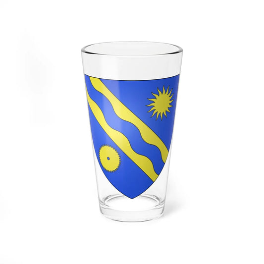 Blason ville ca Sainte-Apolline-de-Patton Québec (Canada) (Coat of Arms) Pint Glass 16oz 16oz - Go Mug Yourself
