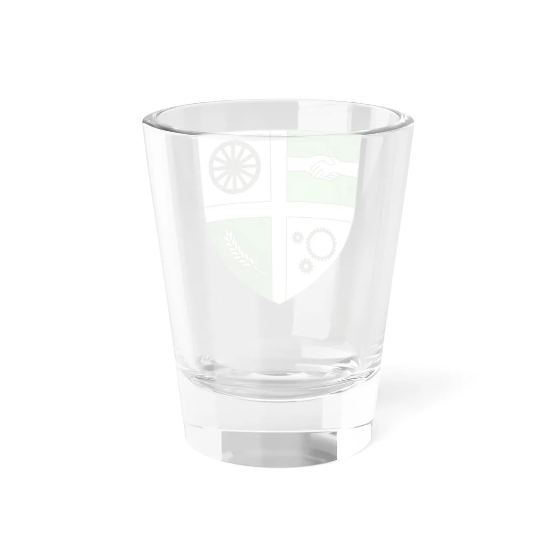 Blason ville ca Sainte-Eulalie Québec (Canada) (Coat of Arms) Shot Glass 1.5oz - Go Mug Yourself