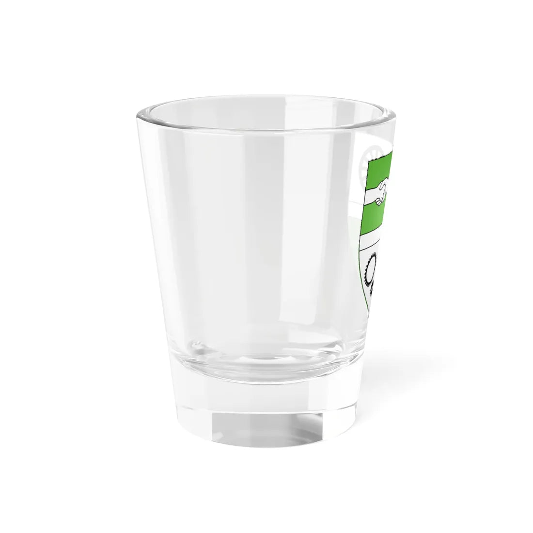 Blason ville ca Sainte-Eulalie Québec (Canada) (Coat of Arms) Shot Glass 1.5oz - Go Mug Yourself
