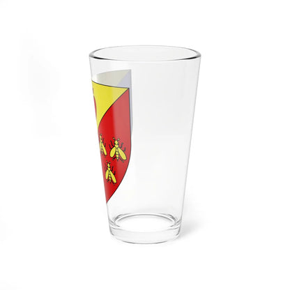 Blason ville ca Sainte-Thecle (Canada) (Coat of Arms) Pint Glass 16oz - Go Mug Yourself
