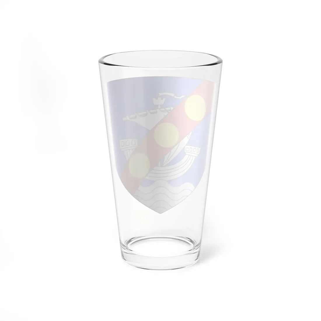 Blason ville ca Trois Pistoles Québec (Canada) (Coat of Arms) Pint Glass 16oz - Go Mug Yourself