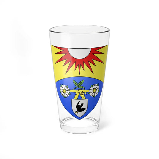 Blason ville ca Westmount (Canada) (Coat of Arms) Pint Glass 16oz 16oz - Go Mug Yourself