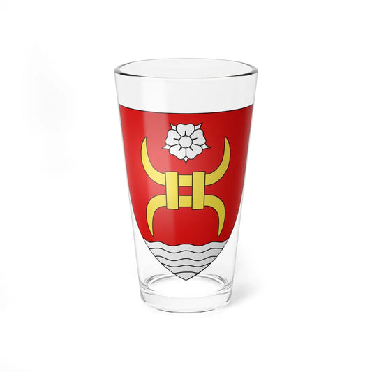Blason ville ca Windsor Québec (Canada) (Coat of Arms) Pint Glass 16oz 16oz - Go Mug Yourself