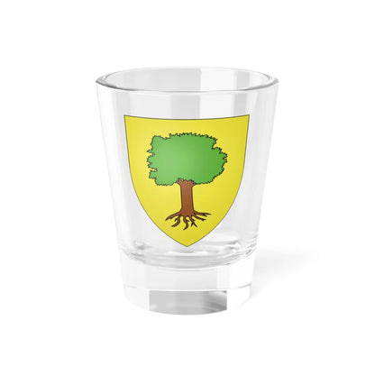 Blason ville Clayes 35 (France) (Coat of Arms) Shot Glass 1.5oz 1.5oz - Go Mug Yourself