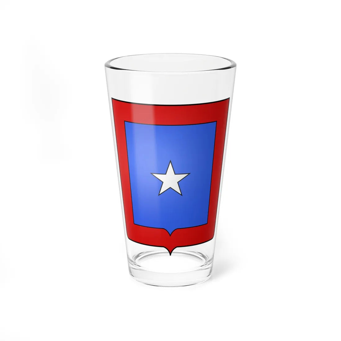 Blason Ville cr San-Jose (Costa Rica) (Coat of Arms) Pint Glass 16oz 16oz - Go Mug Yourself