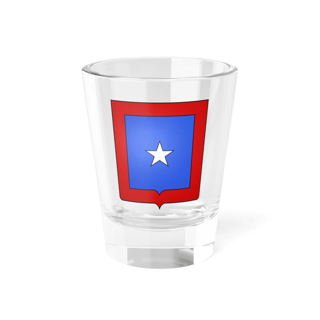 Blason Ville cr San-Jose (Costa Rica) (Coat of Arms) Shot Glass 1.5oz 1.5oz - Go Mug Yourself