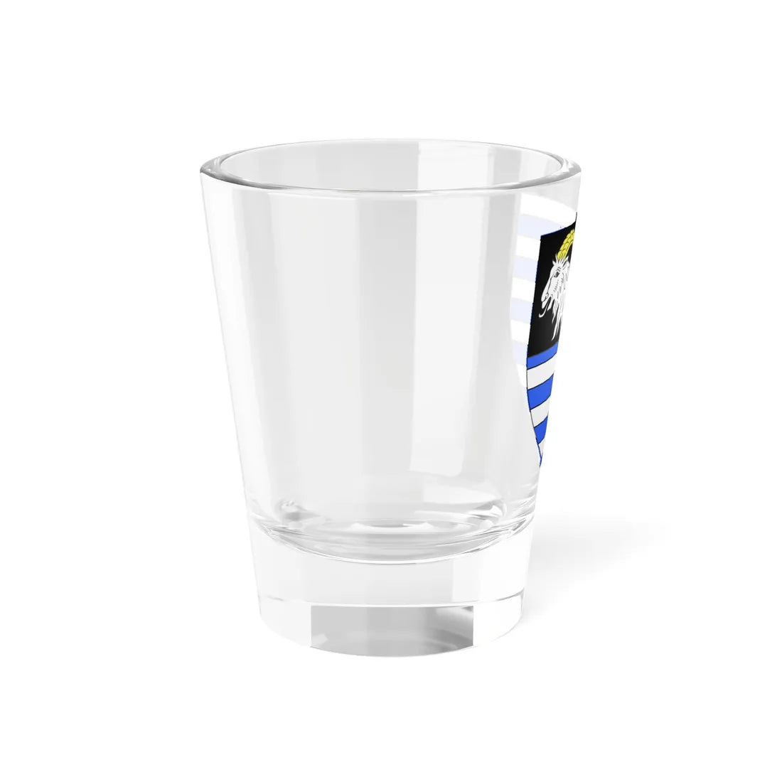 Blason ville fr Aibes Nord (France) (Coat of Arms) Shot Glass 1.5oz - Go Mug Yourself