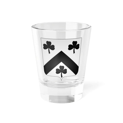 Blason ville fr Assevent Nord (France) (Coat of Arms) Shot Glass 1.5oz 1.5oz - Go Mug Yourself