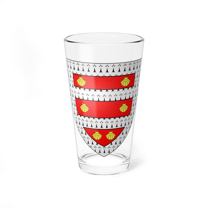 Blason ville fr Auberchicourt variante Nord (France) (Coat of Arms) Pint Glass 16oz 16oz - Go Mug Yourself