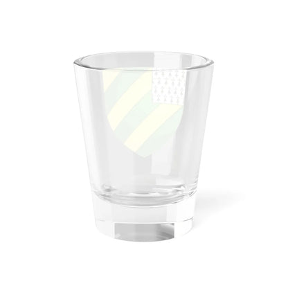 Blason ville fr Audignies Nord (France) (Coat of Arms) Shot Glass 1.5oz - Go Mug Yourself