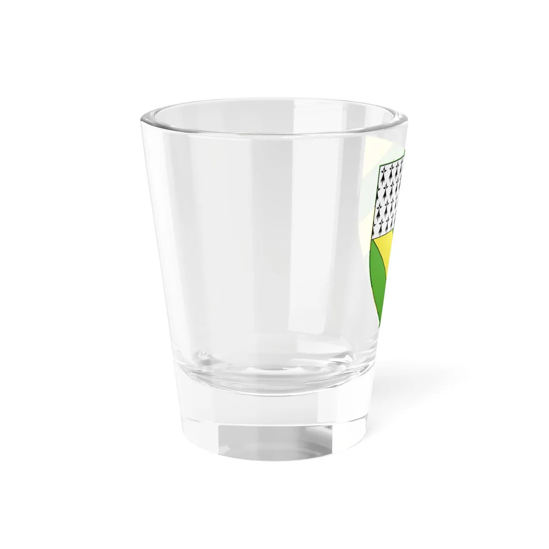 Blason ville fr Audignies Nord (France) (Coat of Arms) Shot Glass 1.5oz - Go Mug Yourself