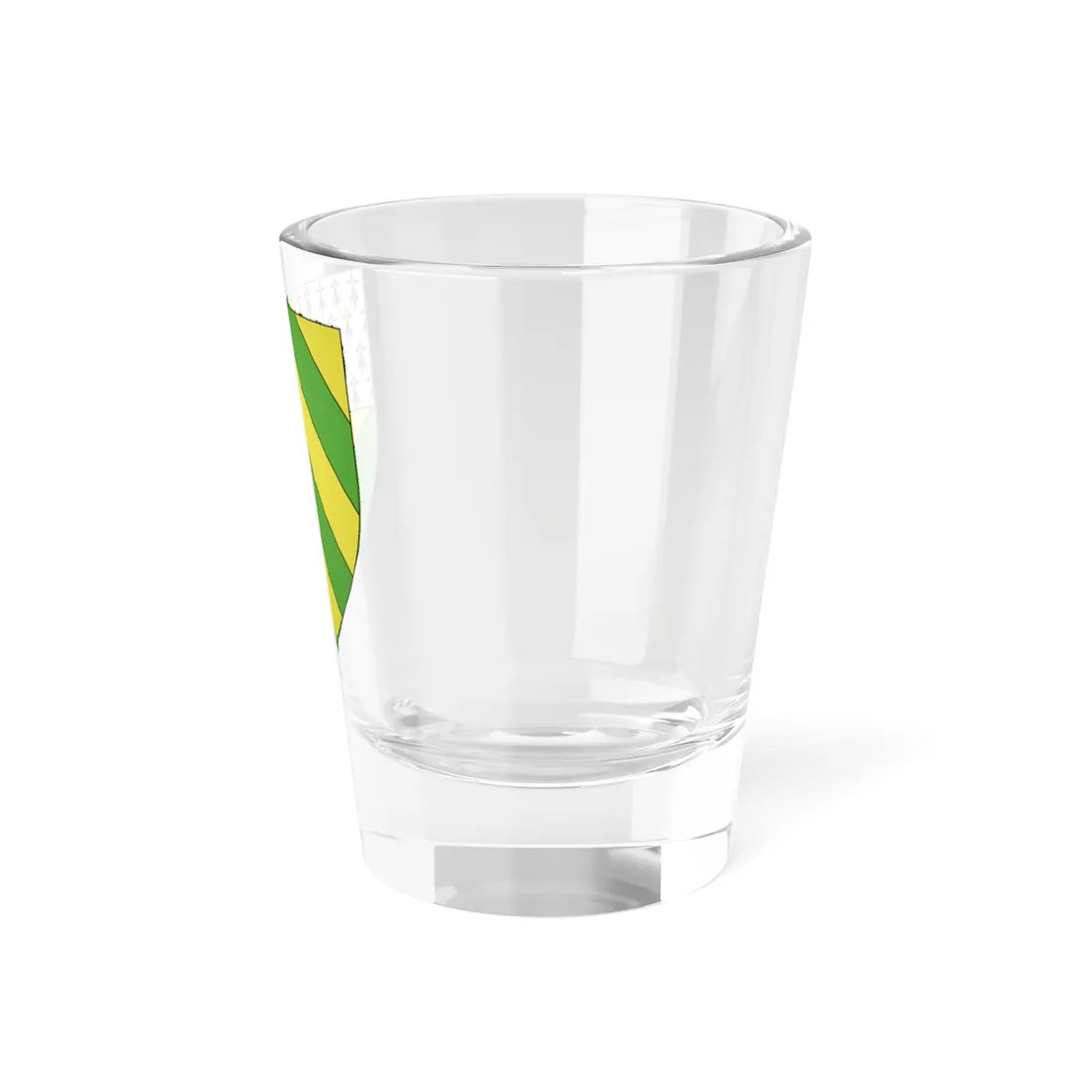 Blason ville fr Audignies Nord (France) (Coat of Arms) Shot Glass 1.5oz - Go Mug Yourself