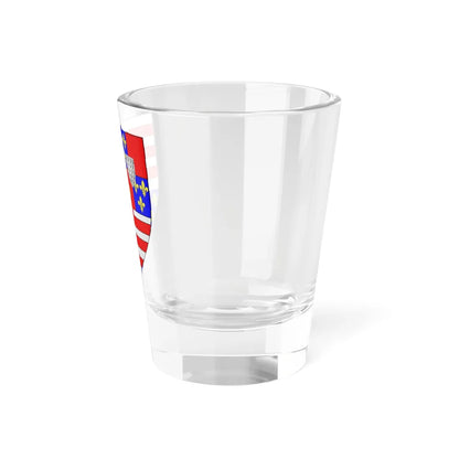 Blason ville fr Avesnelles Nord (France) (Coat of Arms) Shot Glass 1.5oz - Go Mug Yourself
