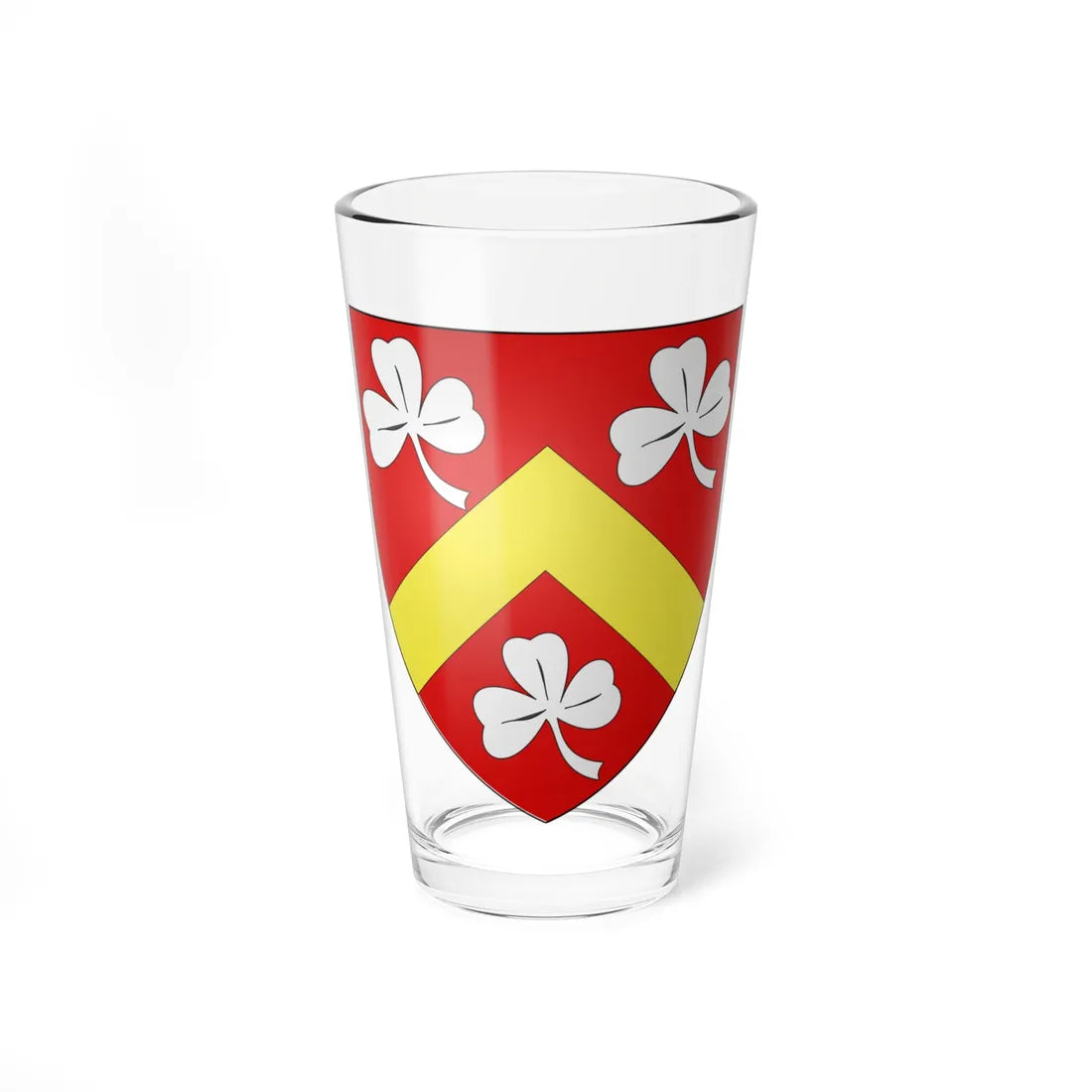 Blason ville fr Bachant Nord (France) (Coat of Arms) Pint Glass 16oz 16oz - Go Mug Yourself