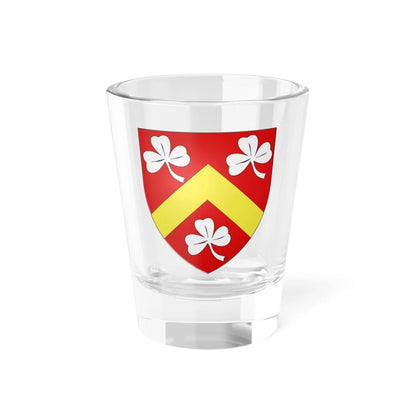 Blason ville fr Bachant Nord (France) (Coat of Arms) Shot Glass 1.5oz 1.5oz - Go Mug Yourself