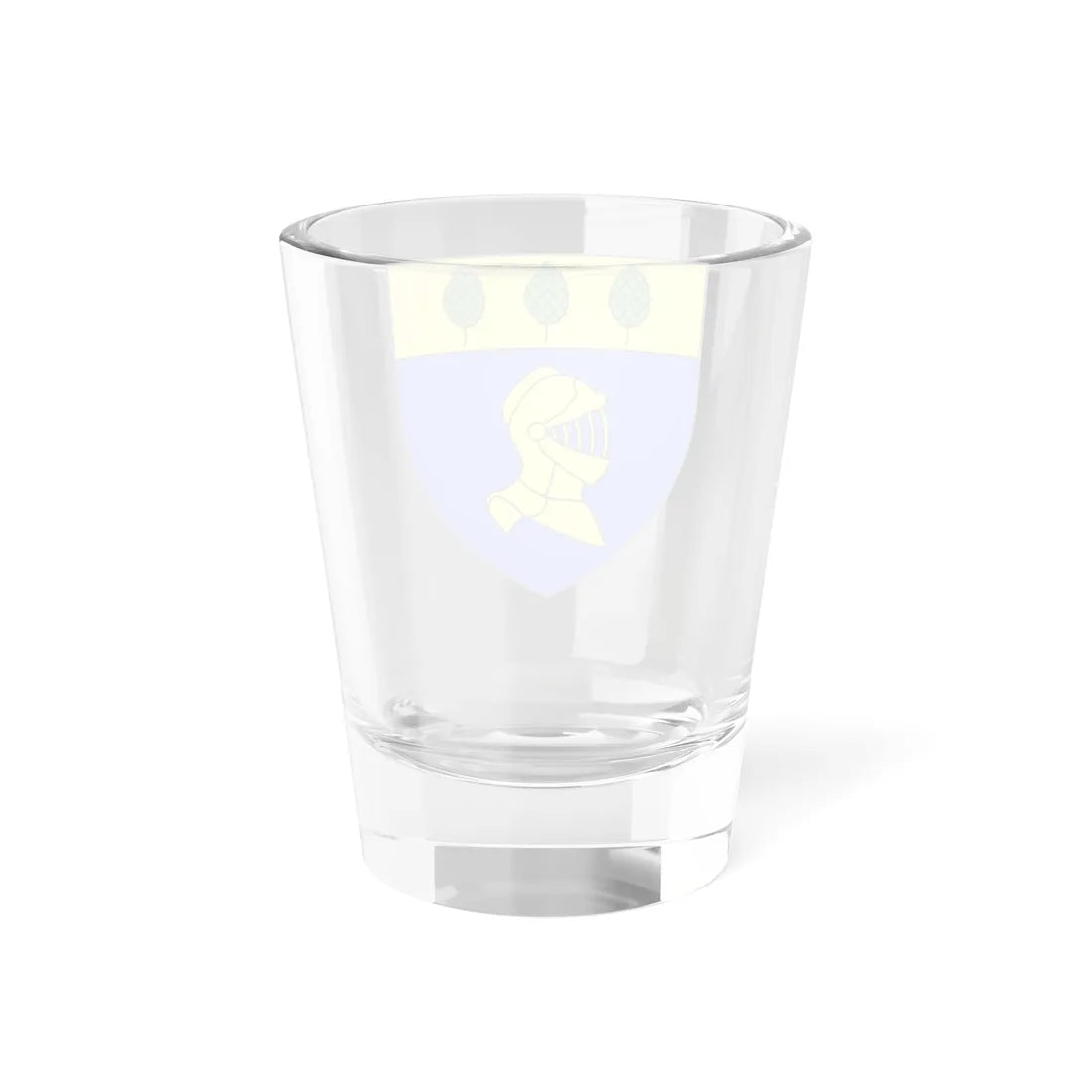Blason ville fr Baguer-Morvan Ille-et-Vilaine (France) (Coat of Arms) Shot Glass 1.5oz - Go Mug Yourself
