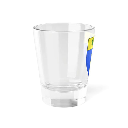Blason ville fr Baguer-Morvan Ille-et-Vilaine (France) (Coat of Arms) Shot Glass 1.5oz - Go Mug Yourself