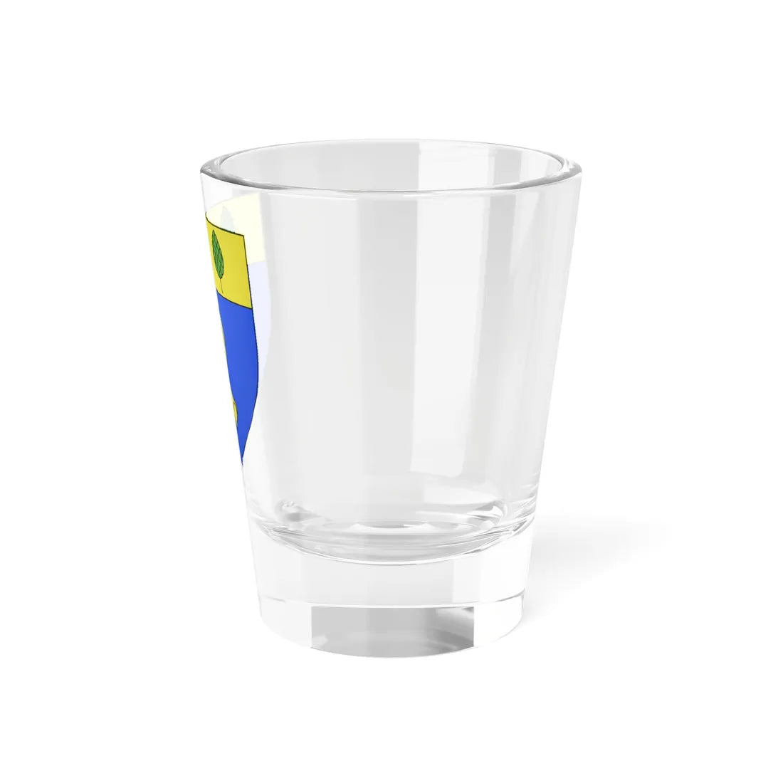 Blason ville fr Baguer-Morvan Ille-et-Vilaine (France) (Coat of Arms) Shot Glass 1.5oz - Go Mug Yourself