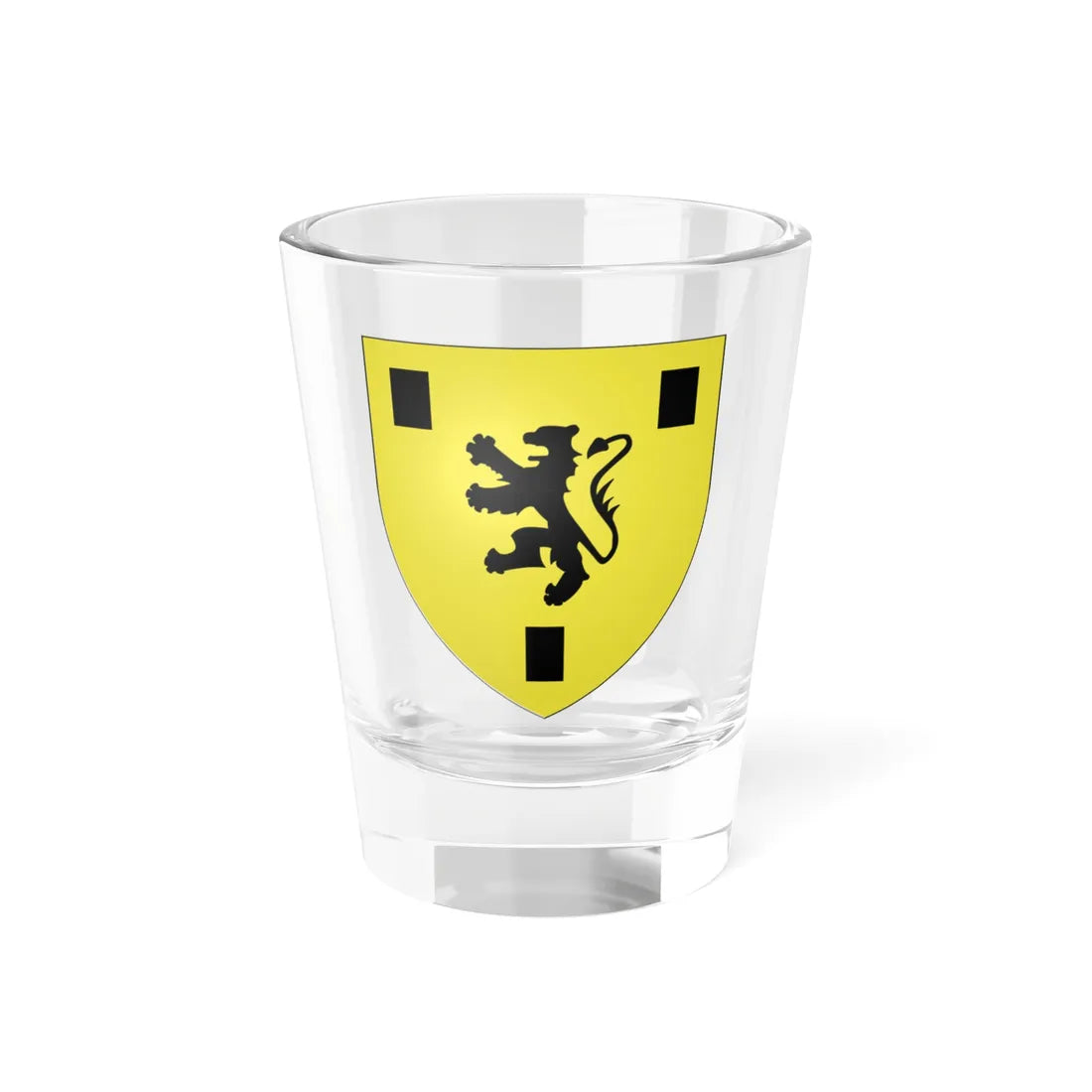 Blason ville fr Balaze 35 (France) (Coat of Arms) Shot Glass 1.5oz 1.5oz - Go Mug Yourself