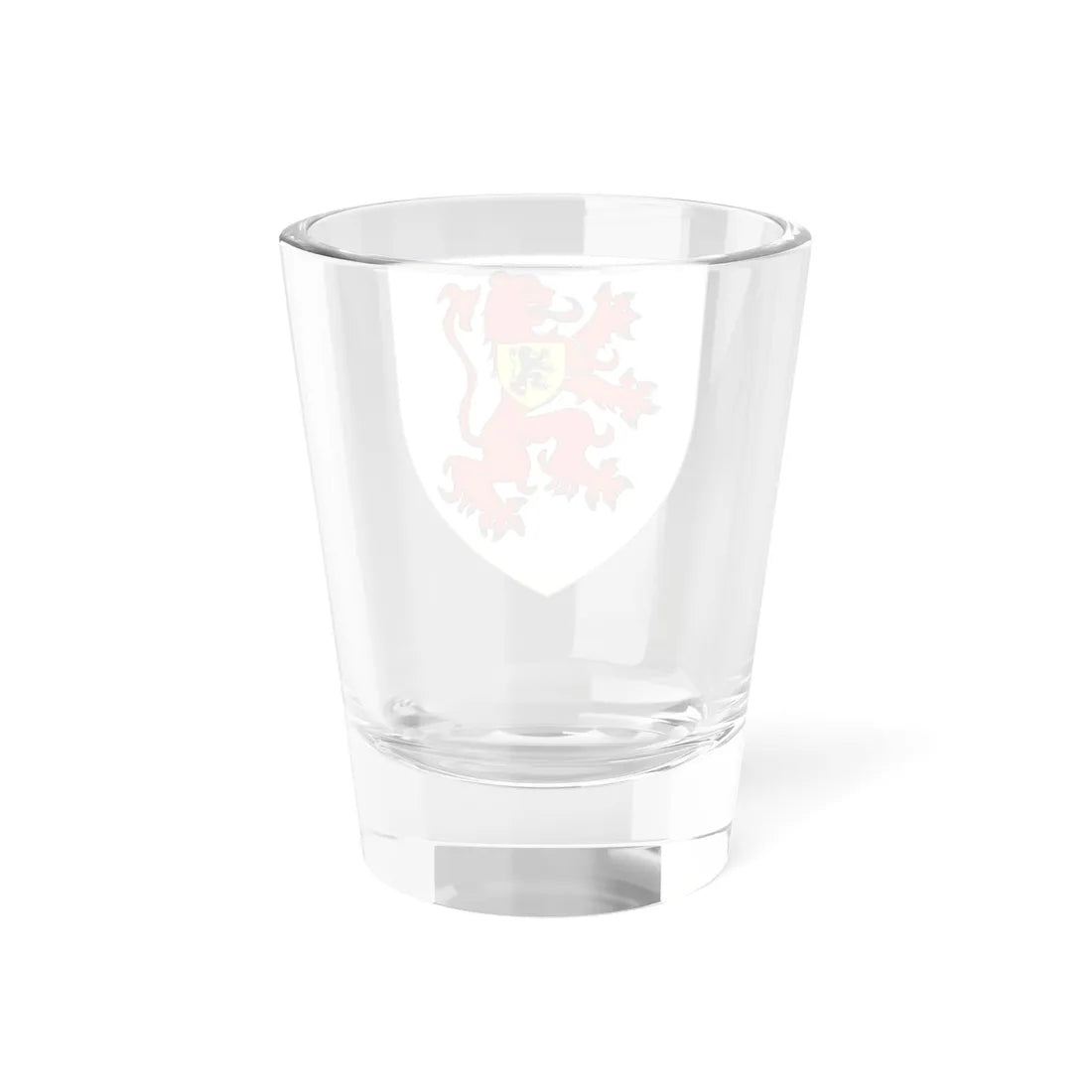 Blason ville fr Bavay Nord (France) (Coat of Arms) Shot Glass 1.5oz - Go Mug Yourself