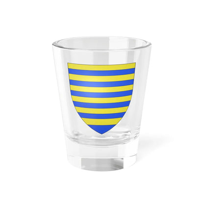 Blason ville fr Bavinchove Nord (France) (Coat of Arms) Shot Glass 1.5oz 1.5oz - Go Mug Yourself
