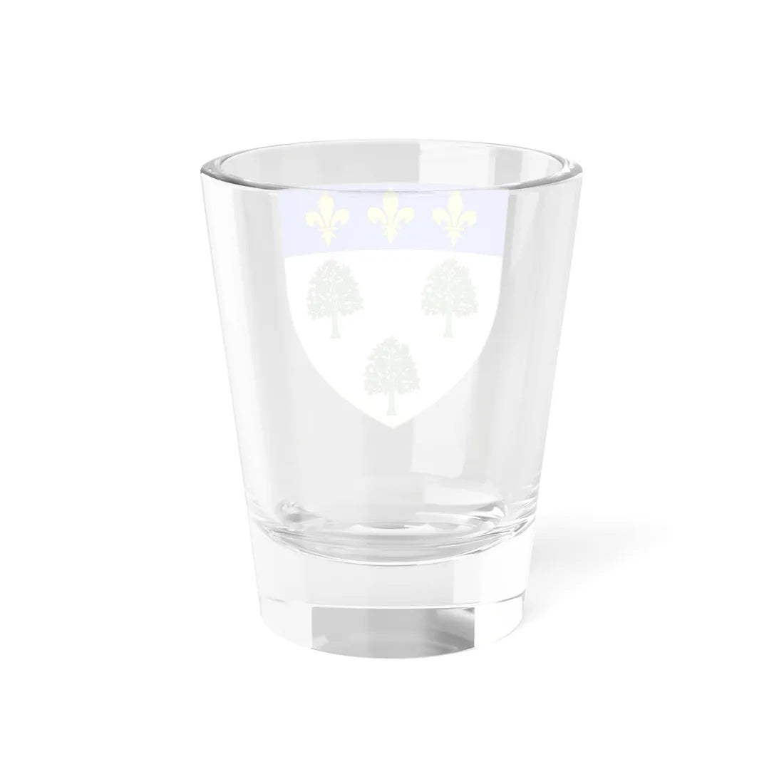 Blason ville fr Bazouges-la-Pérouse Ille-et-Vilaine (France) (Coat of Arms) Shot Glass 1.5oz - Go Mug Yourself