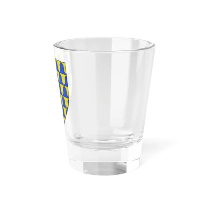 Blason ville fr Beaurain Nord (France) (Coat of Arms) Shot Glass 1.5oz - Go Mug Yourself