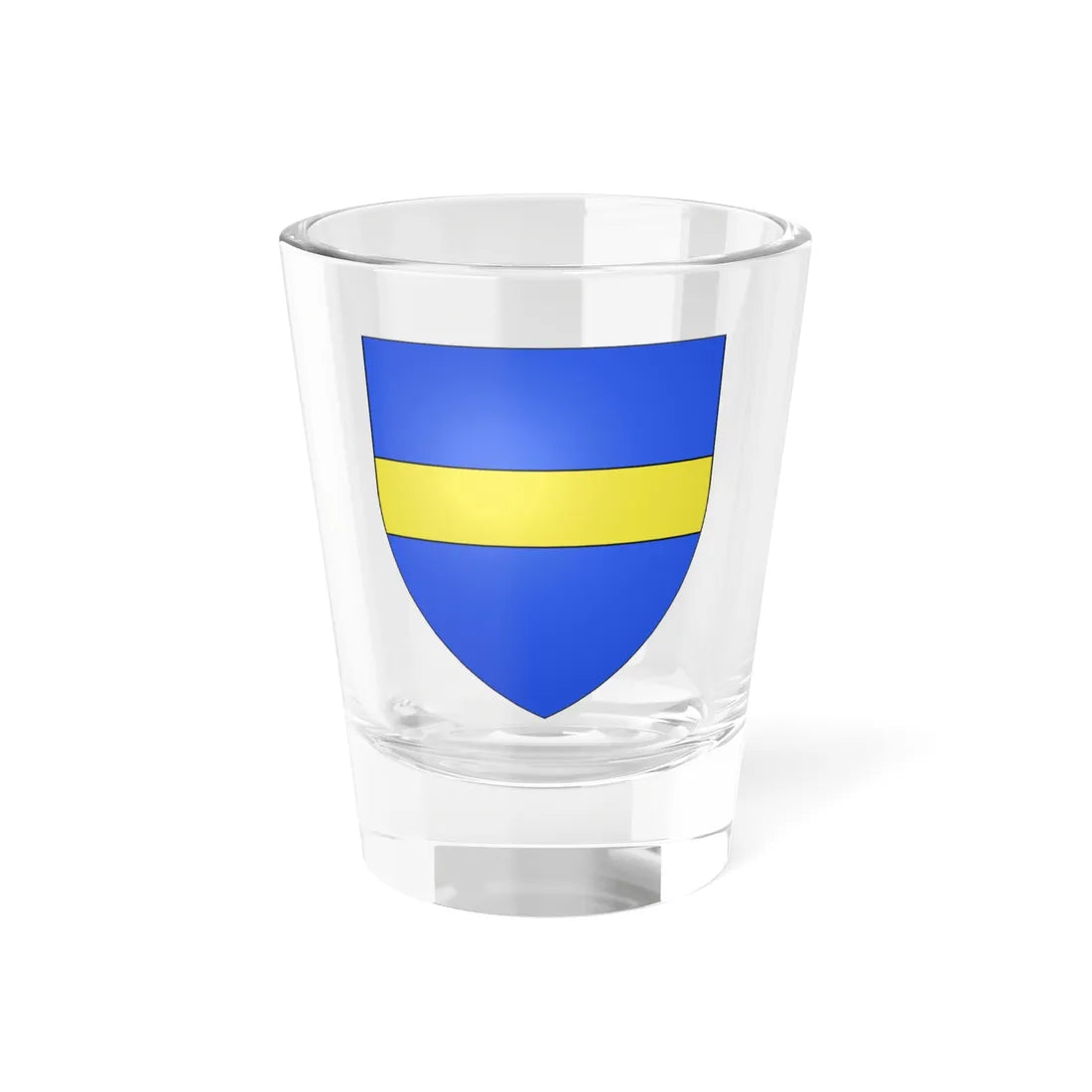 Blason ville fr Beaurepaire-sur-Sambre Nord (France) (Coat of Arms) Shot Glass 1.5oz 1.5oz - Go Mug Yourself