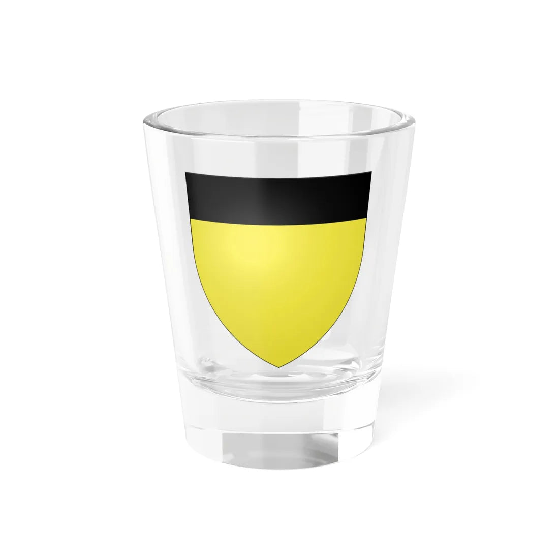 Blason ville fr Bettignies Nord (France) (Coat of Arms) Shot Glass 1.5oz 1.5oz - Go Mug Yourself