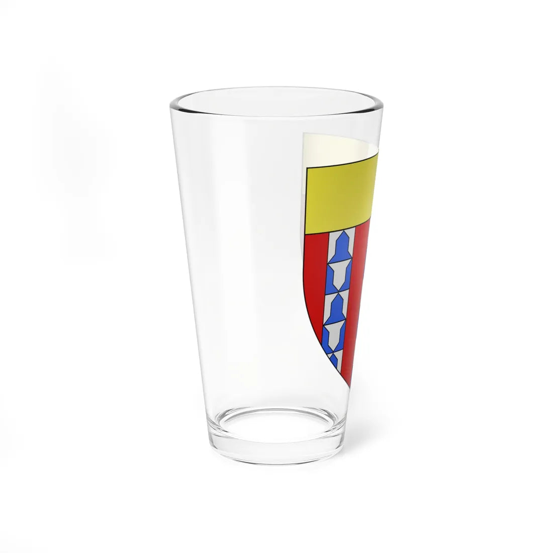 Blason ville fr Beugnies Nord (France) (Coat of Arms) Pint Glass 16oz - Go Mug Yourself