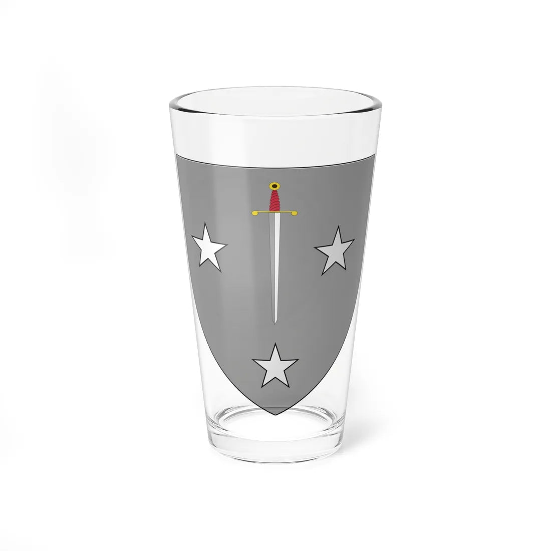Blason ville fr Bléruais 35 (France) (Coat of Arms) Pint Glass 16oz 16oz - Go Mug Yourself