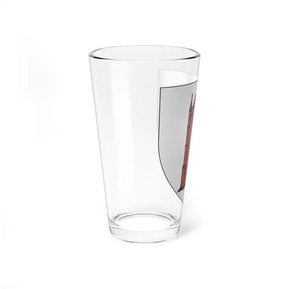 Blason ville fr Bouchain Nord tour carrée (France) (Coat of Arms) Pint Glass 16oz - Go Mug Yourself