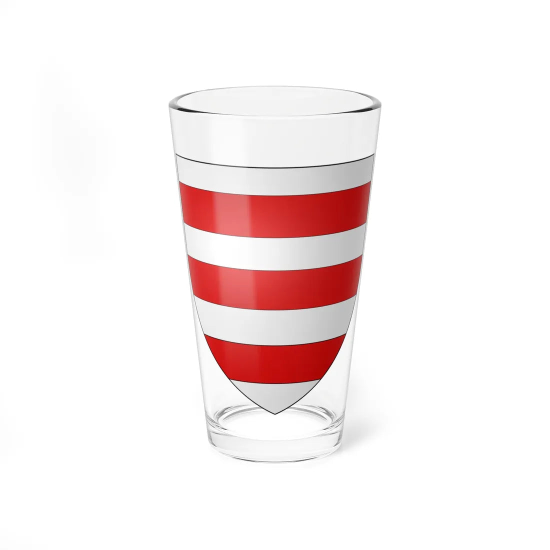 Blason ville fr Boulogne-sur-Helpe Nord (France) (Coat of Arms) Pint Glass 16oz 16oz - Go Mug Yourself