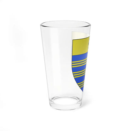 Blason ville fr Bourbourg Nord (France) (Coat of Arms) Pint Glass 16oz - Go Mug Yourself